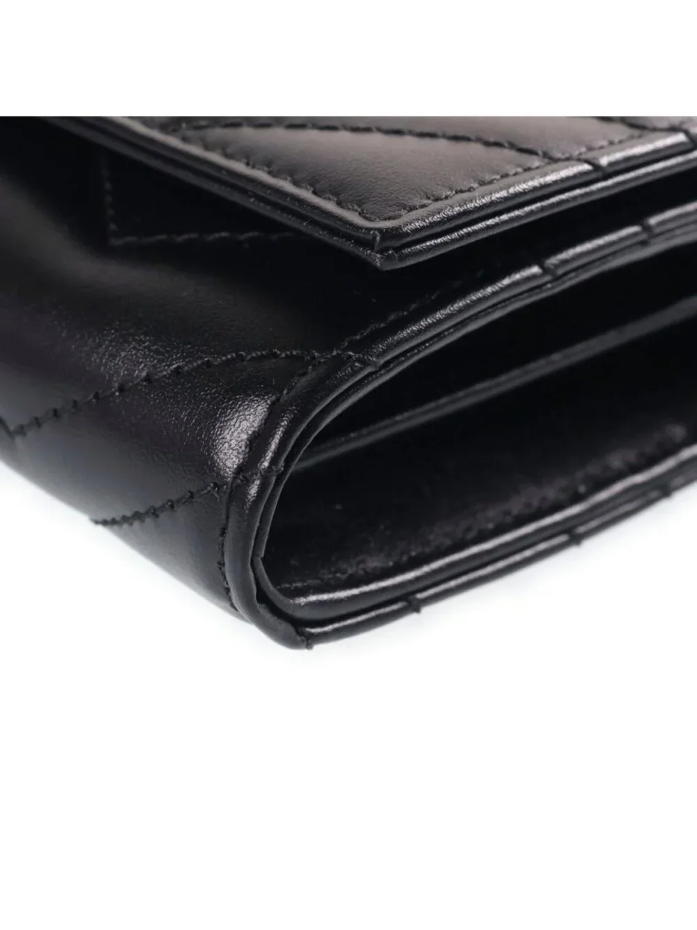 Gucci GG Marmont Bifold Wallet Black Leather